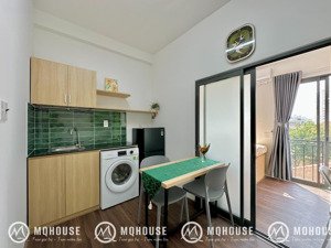 cho thuê căn hộ 1pn ban công ngay sân bay tsn - trường sơn tân bình full nội thất mới 100%