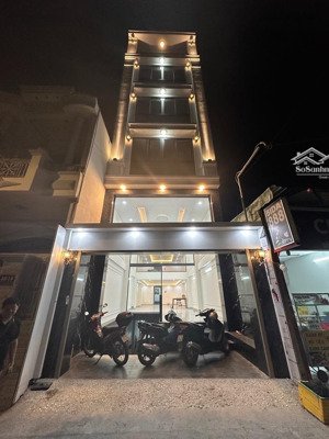 mặt tiền hẻm to đùng kinh doanh ngang hơn 5m hiếm khủng, thang máy 1.6 tấn, 6 điểm dừng