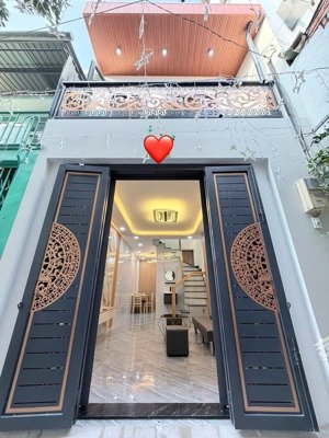 nhà mới 3.3x9m 1 trệt 1 lầu 2pn 2wc hẻm sơn kỳ - tân phú