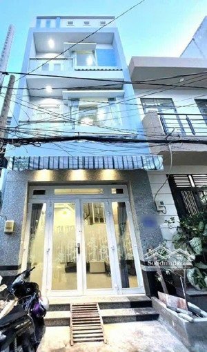 hxh 6m - gần chợ lê văn quới - giáp tân phú - nhà 3 tầng - nở hậu - (4.4x10m) 4pn - chỉ: 5.85 tỷ