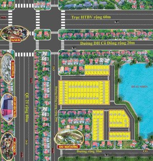 bán đất đối diện cổng trường đại học quốc gia, gần tuyến metro 5 view hồ thoáng mát