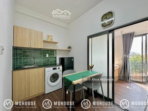 chung cư mini 1pn ban công mới xây, thang máy, giặt riêng ngay sân bay giáp phú nhuận