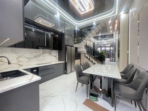 nhà riêng thạnh xuân quận 12, 102m2(4x25.5) hẻm tải thông, 4 tầng dọn vào ở ngay