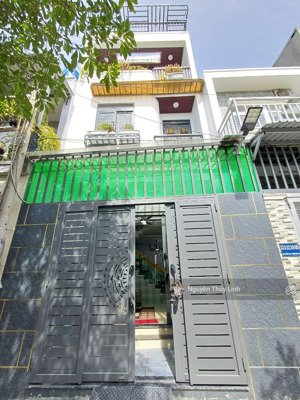 5.35 tỷ - nhà phố full nội thất - ngã tư ga 1km - hà huy giáp phường thạnh xuân - quận 12