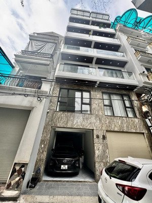 nguyễn khánh toàn, dt 50m, 7 tầng thang máy, 1 nhà ra phố. đường ô tô tránh vào nhà. giá 22 tỷ.