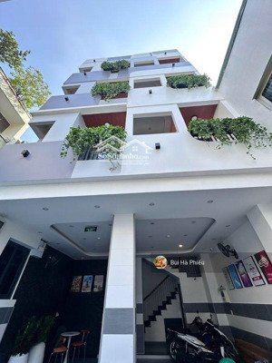 tòa nhà 14 căn chdv góc 3 mt 100m2 - thang máy - kế hà đô centrosa quận 10 - dòng tiền 130tr/tháng