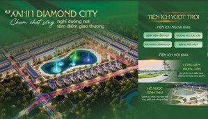 xanh diamond city đô thị kiểu mẫu tại hòa bình, cơ hội cho nđt đi trước