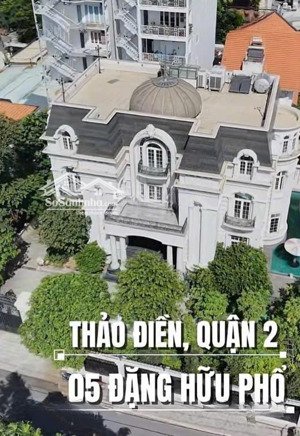 tòa nhà giảm 30 tỷ - siêu biệt thự thảo điền - 1033m2 - ngang 35m - giá bán nhanh 570 tỷ
