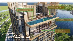 duy nhất một căn 1pn + the charm charmora city - sun nha trang - view sông đảo nam giá dk 3tỷ 999