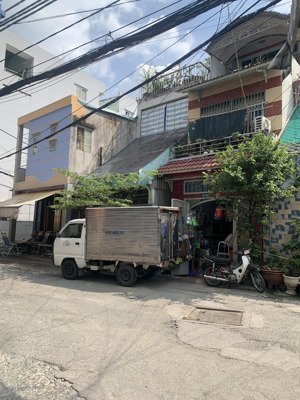 nhà bán 3 tầng+ st-53m2-3,5 x 15,7(nở hậu 3,8m) -4 pn,3 wc-hẻm xe tải kinh doanh tốt âu dương lân