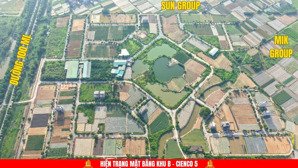 bán gấp đất sổ đỏ, khu b, cienco 5 mê linh, gần mik group, sungroup, giá tốt