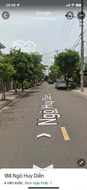 bán gấp đất đẹp tại ngô huy diễn, cẩm lệ, đà nẵng, 15,3 tỷ, 225m2