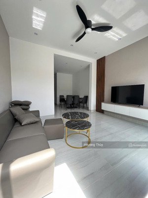 bán gấp nhà 1 trệt 1 lầu full nội thất sổ riêng thổ cư gần chợ thạnh phú, tt 468tr nhận nhà ở ngay