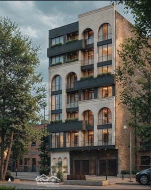 tòa căn hộ 6 tầng full nội thất - 16 phòng mới xây - đường phạm khiêm ích-dt: 130m2, d/thu: 61tr/th