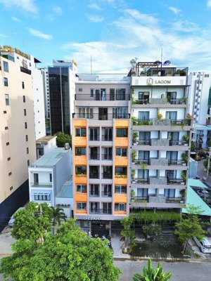 bán tòa căn hộ phố tây an thượng, 180m2 ngang 9m, 1 hầm 8 tầng 1 tum. sát biển trung tâm du lịch