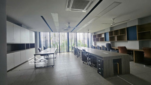 sàn văn phòng quận 2, thạnh mỹ lợi, tp thủ đức, 8*20m, dtsd: 120m2, full nội thất, gần sông sài gòn