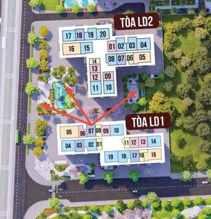 bán căn 1pn+1 48m giá 3,43 tỷ hướng đông bắc, view quảng trường hoàng gia london