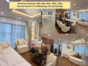 cho thuê quỹ ch 1pn, 2pn, 3pn,duplex ở vinhomes gardenia, mỹ đình giá chỉ từ 13,5tr/th 