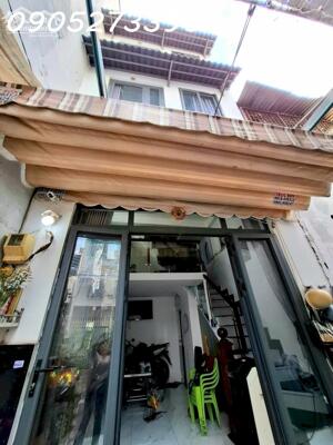 HẺM 4M, Ô TÔ LÝ THUYẾT, 30M2 , 3 TẦNG CÓ SÂN THƯỢNG MỚI ĐẸP, LẠC LONG QUÂN TÂN BÌNH GẦN QUẬN 10, NGANG ĐẸP 3.8M, CHỈ 3.55 TỶ