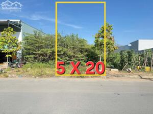 NỀN MẶT TIỀN Đ. BÙI QUANG TRINH TRỤC CHÍNH KHU DÂN CƯ PHÚ AN - PHƯỜNG HƯNG PHÚ -TPCT