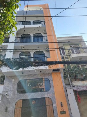 bán tòa nhà căn hộ dịch vụ 169/42 nguyễn tư giản, 6 tầng, thang máy 21,9 tỷ