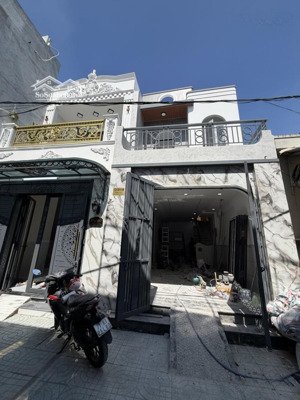 nhà mới 100% đường số 8 bhha 4x16.5m, hẻm 6m xe hơi thông. 3pn, 5.75 tỷ