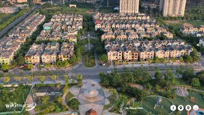 biệt thự an khang 2 mặt đường, đông nam, ở luôn, mặt sau công viên