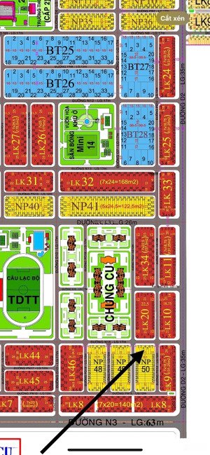 bán đất dự án xây dựng hà nội (xdhn) vị trí đẹp đối diện chung cư.