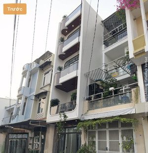 nhà thang máy đường 10m khu emart phan huy ích