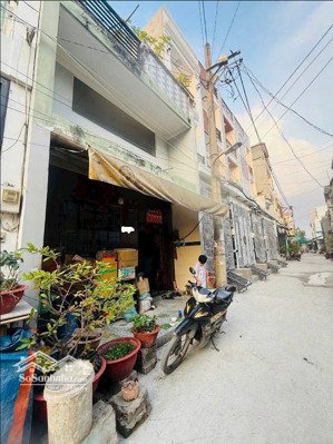 cần bán nhà 173/ an dương vương, phường an lạc, bình tân - nhà 1 trệt 1 lầu - đường cùng 4,5m