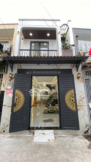 1 tỷ 850 nhà đẹp giữ tài sản phan văn trị quận 5 48m2 đường 7m xe hơi thông. khu kinh doanh, sổ sẵn