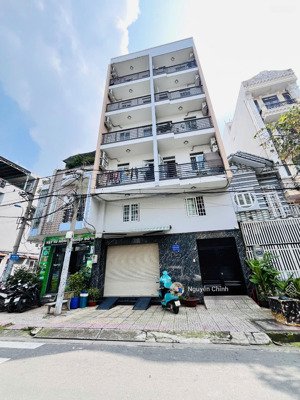 tòa chdv mặt tiền nguyễn ngọc nhựt - tân phú - 8x18m - trệt, lửng, 4 lầu, st - 36 phòng - tn: 150tr