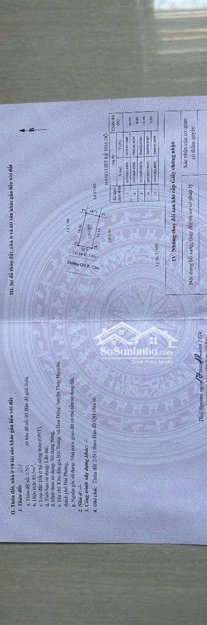 chủ bán gấp đất đấu giá bái trong, hoa động kinh doanh tốt