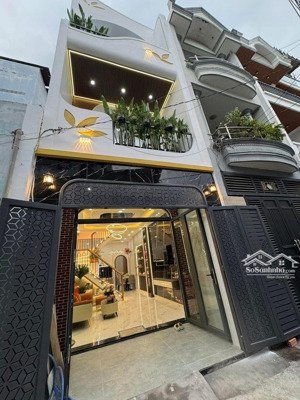 siêu phẩm hẻm xe hơi sát mặt tiền nguyễn văn khối ~43m2 - 3 tầng - tặng full nội thất xị sò