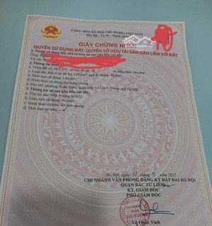 chính chủ cần bán gấp 120m2 đất tại ngõ 401 xuân đỉnh. ô tô vào tận đất, sổ đỏ riêng chính chủ