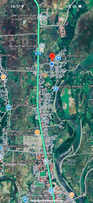 siêu phẩm tại tt bo kim bôi tổng dt 285m có 150m odt + cln lô góc 2 mặt tiền,