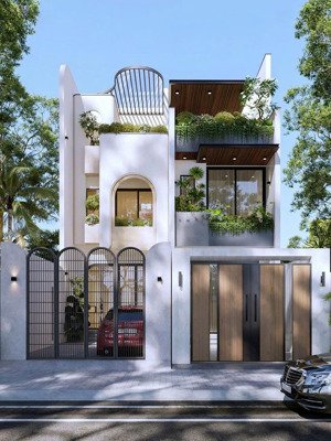 bán nhà 3 tầng mới 100% full nối thất phường phú mỹ tp thủ dầu một cách đường lớn chỉ 30m