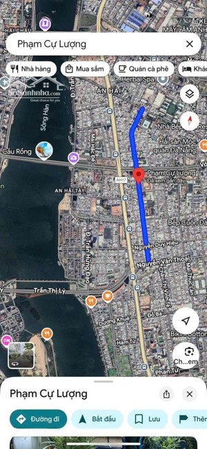 bán nhà 2 tầng trung tâm cầu rồng k phạm cự lượng - ngang hơn 10m - dt 73m2 - giá chỉ: 5tỷ8