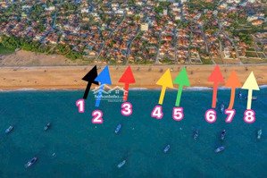 5 lô đất mặt biển lò 3 cần bán lô số 1 diện tích: 293m2 lô số 2 diện tích: 76m2