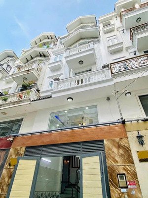 hẻm 8m, sát q3 - nguyễn văn trỗi - 5 tầng, 5x15 - cho thuê 40tr/tháng