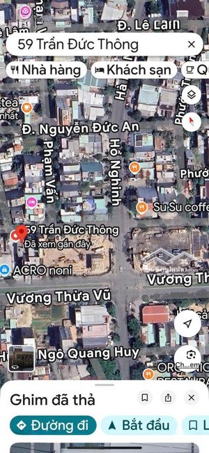 bán đất trần đức thông sơn trà đà nẵng, cách biển 350m, dt5x16m, giá rẻ nhất con đường chỉ 13,5tỷ