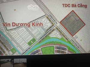 bán lô đất tđc bà cằng, mặt đường cầu rào 3. đối diện vinhomes dương kinh