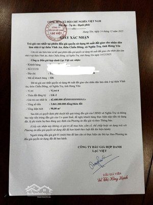 bán gấp đất tại thôn chiều đông, vĩnh khúc, văn giang, hưng yên, 90m2, giá thỏa thuận