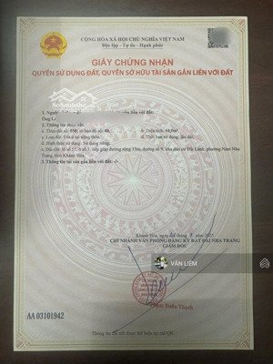 hạ bán nhanh trước tết còn 3 ty250 tr đất lành, vĩnh thái, nha trang là mảnh đất lý tưởng