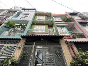 nhà 4 tầng hẻm 5m gò dầu, phường tân quý, quận tân phú. (dt: 4x10m). giá: 6.79 tỷ