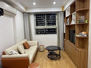 bán căn hộ 2 phòng ngủ 1wc tại ecohome 2 đông ngạc, tầng cao, full nội thất, sổ đỏ sang tên ngay