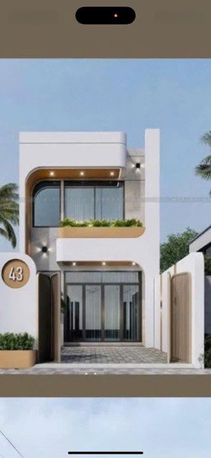 cần bán nhà mới xây sau lưng ủy ban xã an viễn, trảng bom dt 5x24m thiết kế hiện đại, đường 6m