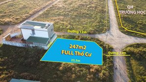 kẹt ! bán đất đấu giá kdl bàu cạn chưprong -lô gốc giá rẻ -1,3 tỷ -247m2 full thổ cư- đường 12m