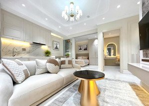 huyền seahome - căn hộ 2 phòng ngủ mới 100% - nội thất tân cổ điển cao cấp - dòng tiền 12tr/tháng