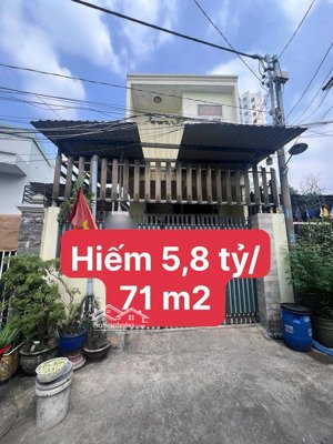 hàng đầu tư linh tây 5,8 tỷ /71 m2 nhà 2 tầng hẻm xe hơi